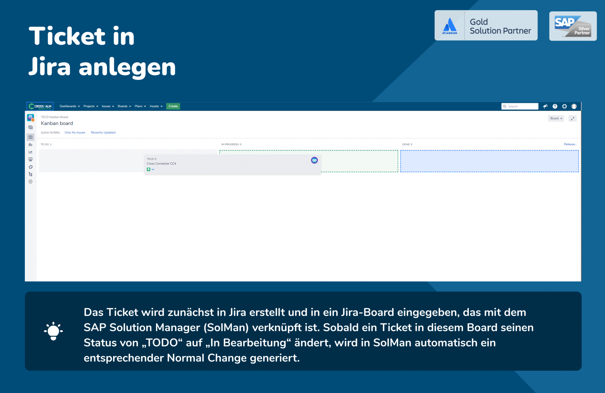 Ticket in Jira anlegen