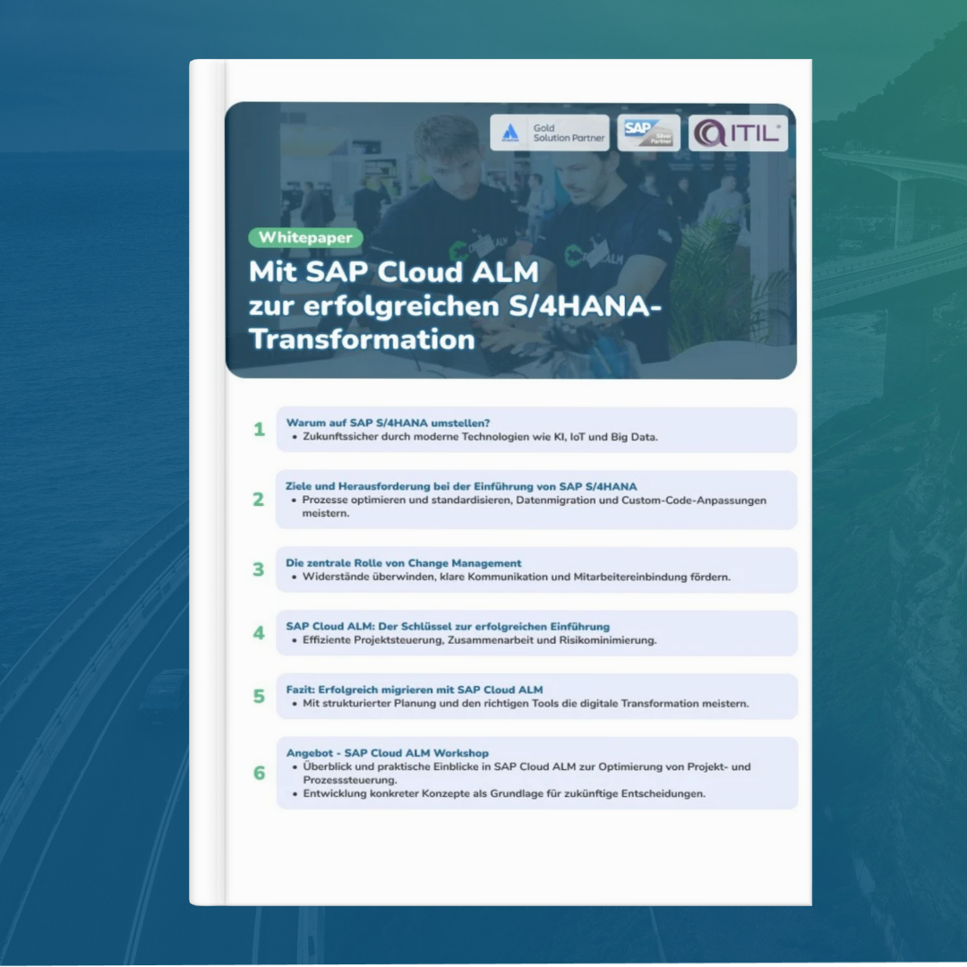 SAP Cloud ALM - S/4HANA